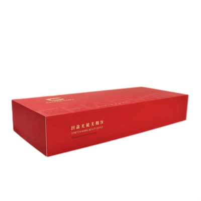 Beauty Device Rigid Paper Tray Box For Packaging ISO14001 ROHS Certificate