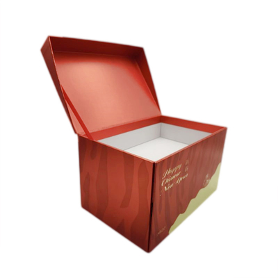 Caixa de presente de papel rígida durável, caixa de presente de papel 26.5x 17x15.5 CM do cartão